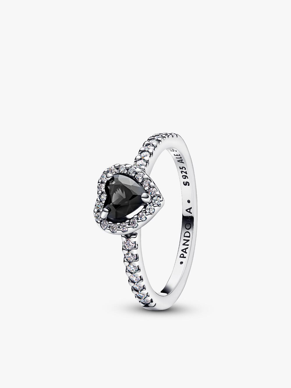 Double Heart Sparkling Ring