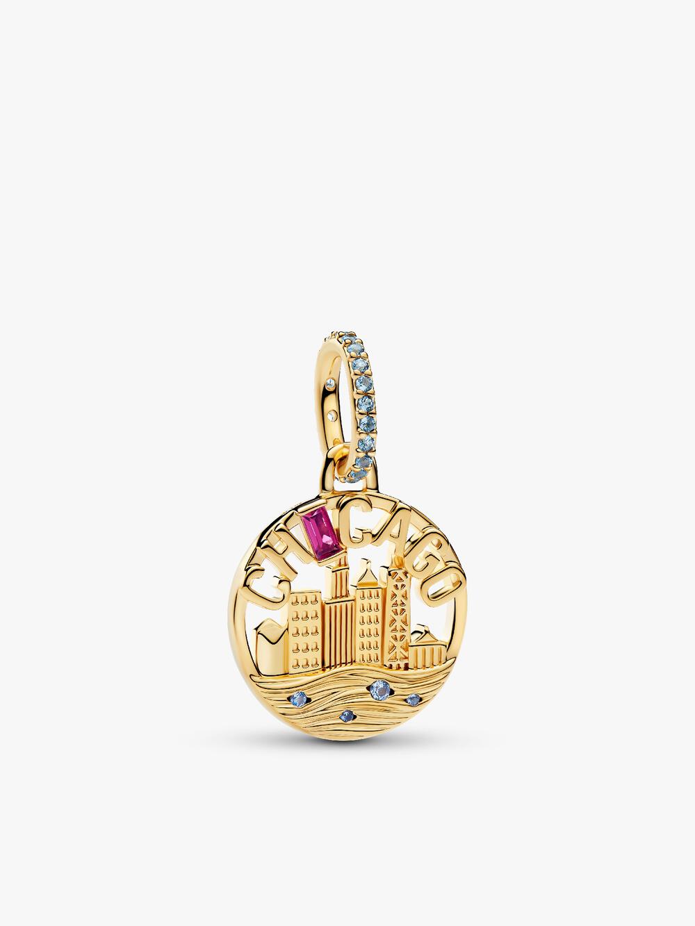 Treated Freshwater Cultured Baroque Pearl Submarine Dangle Charm