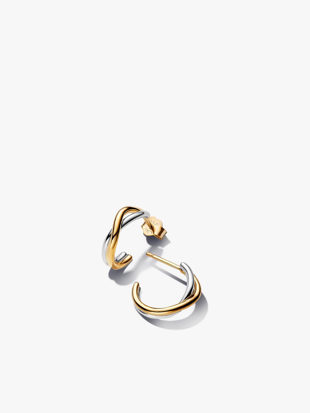 Round Huggie Hoop Earrings