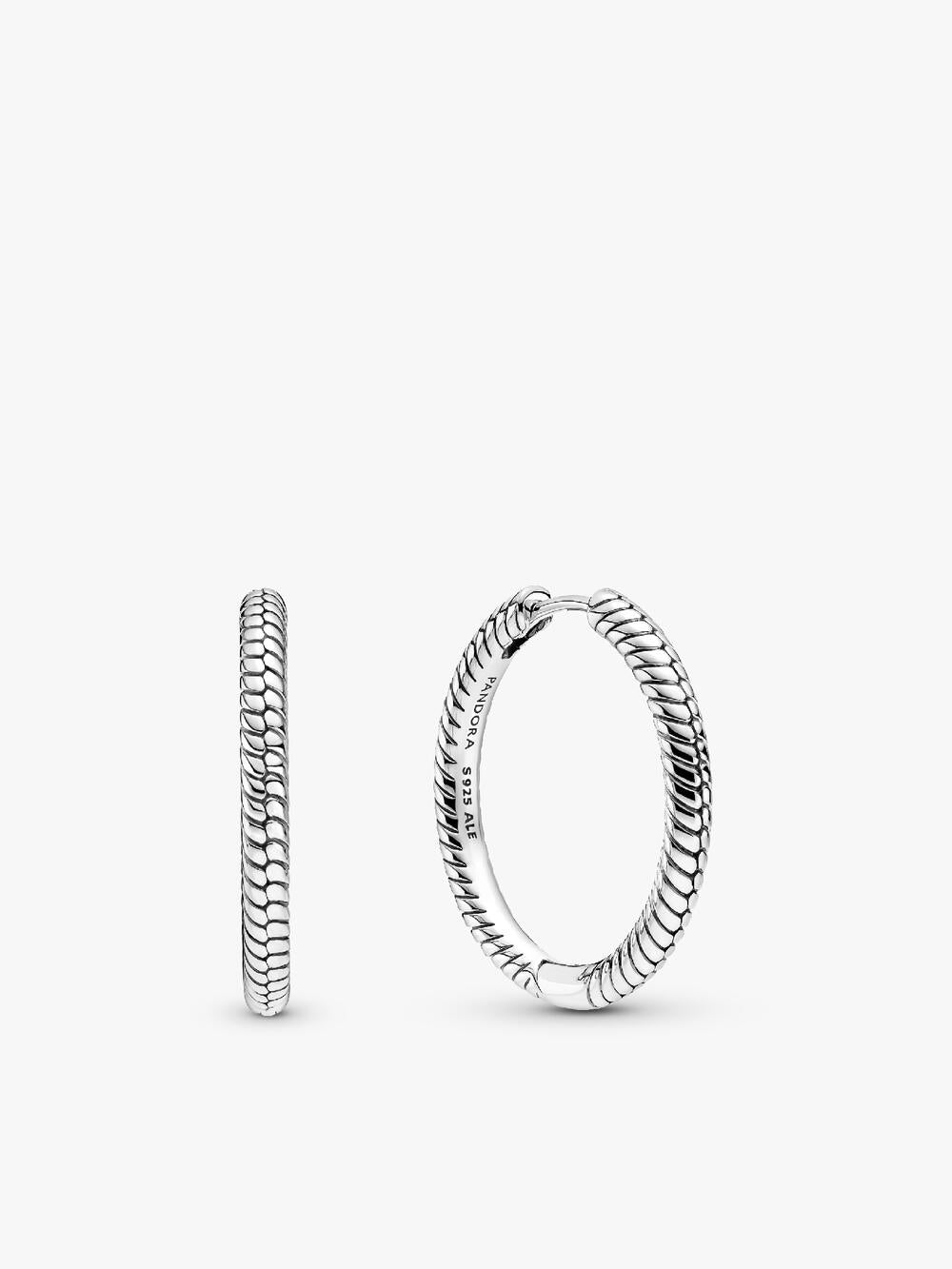 Sparkling Heart Padlock Stud Earrings