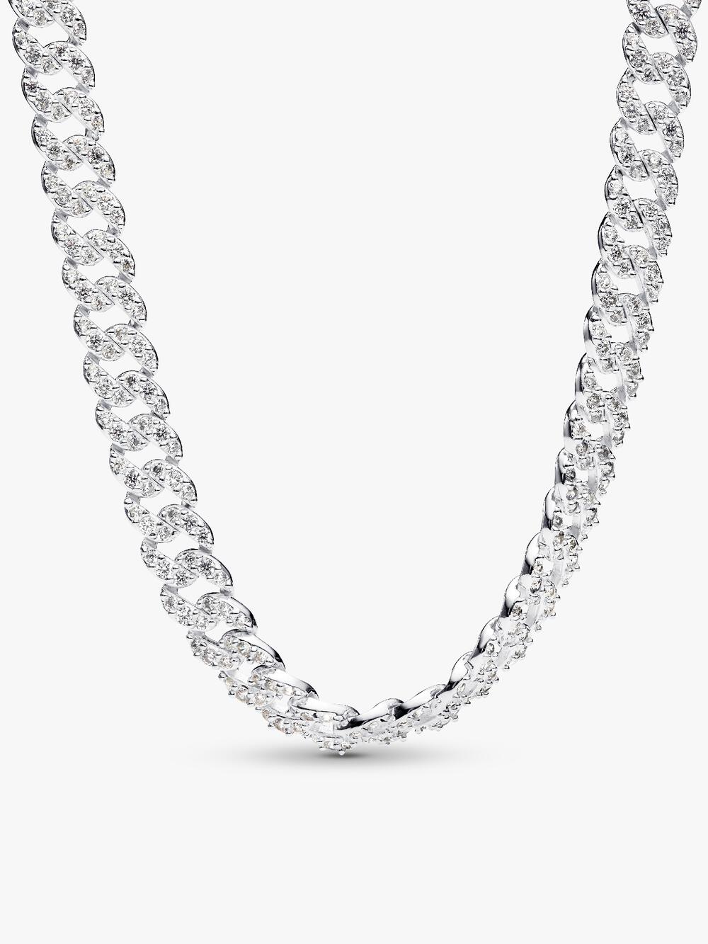 Pavé Cuban Chain Bracelet