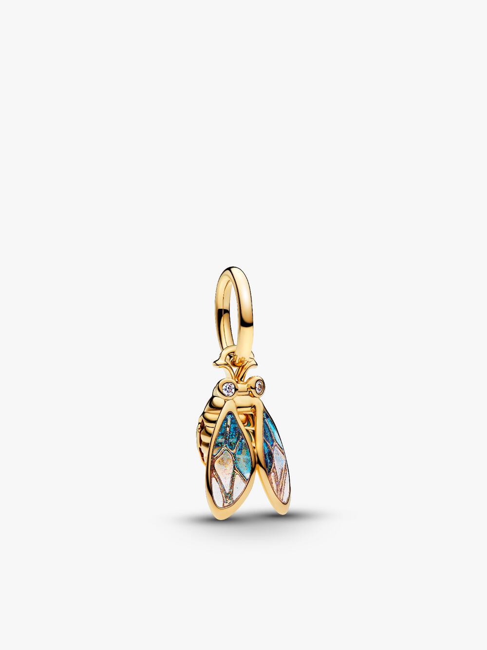 Treated Freshwater Cultured Baroque Pearl Squid Dangle Charm