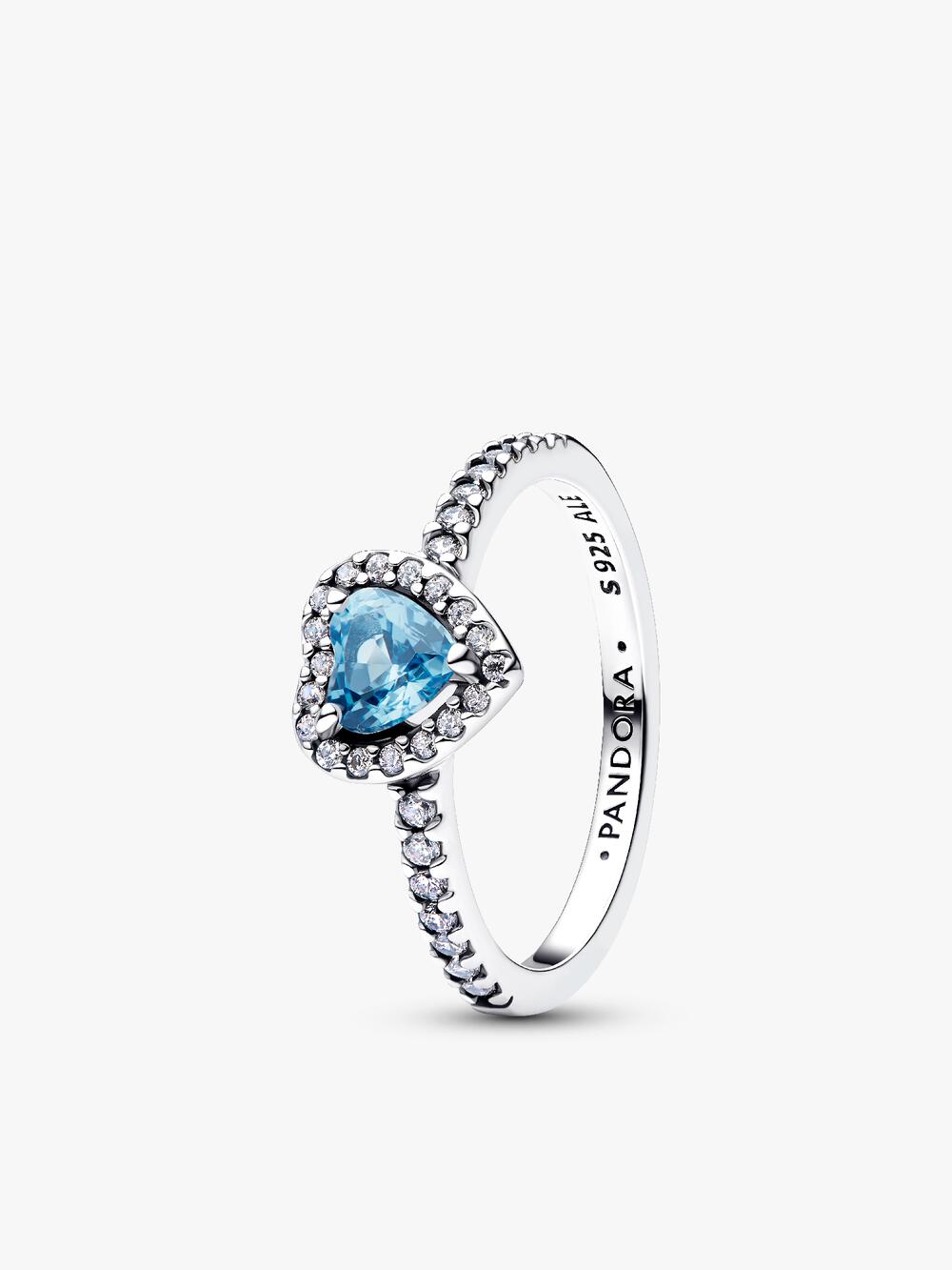 Elevated Pink Heart Ring