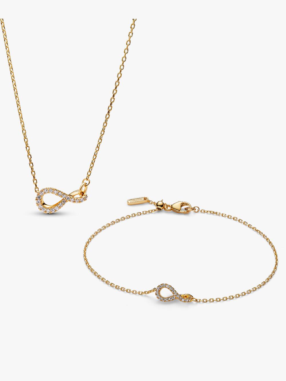Pandora Moments Heart Clasp Snake Chain Bracelet