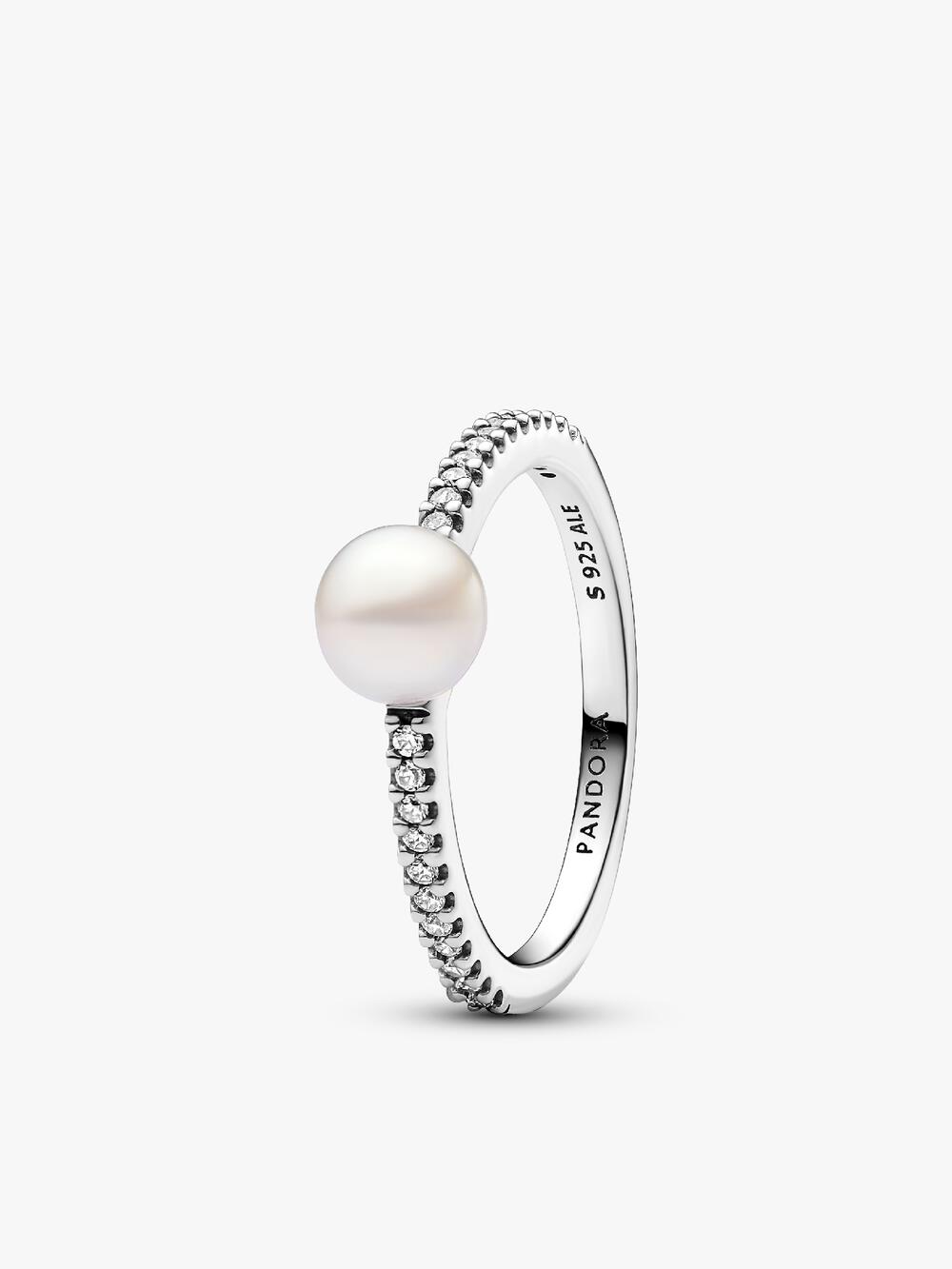 Treated Freshwater Cultured Pearl & Pavé Collier Necklace