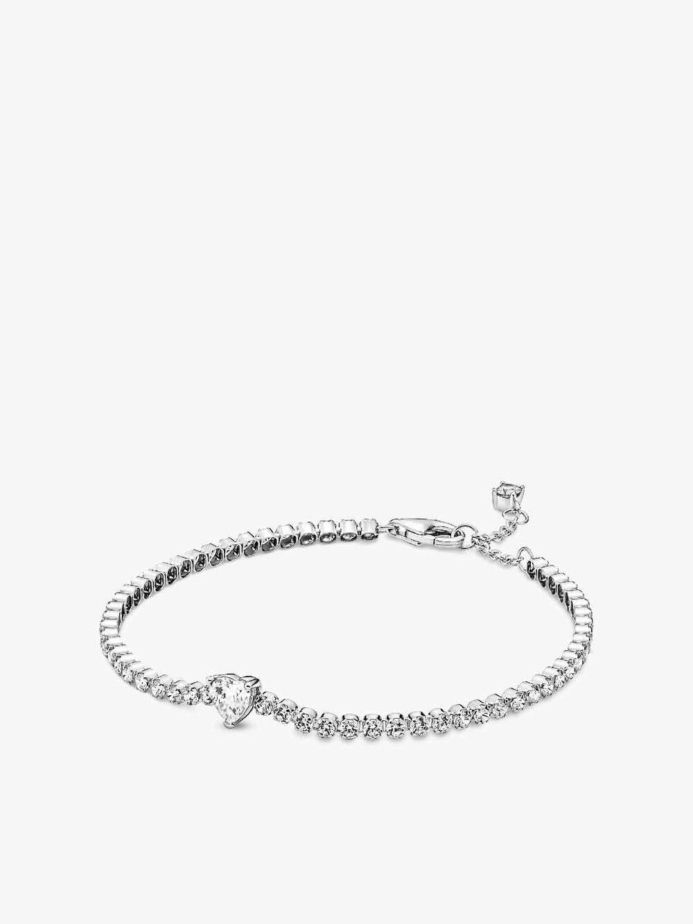 Double Heart Sparkling Ring