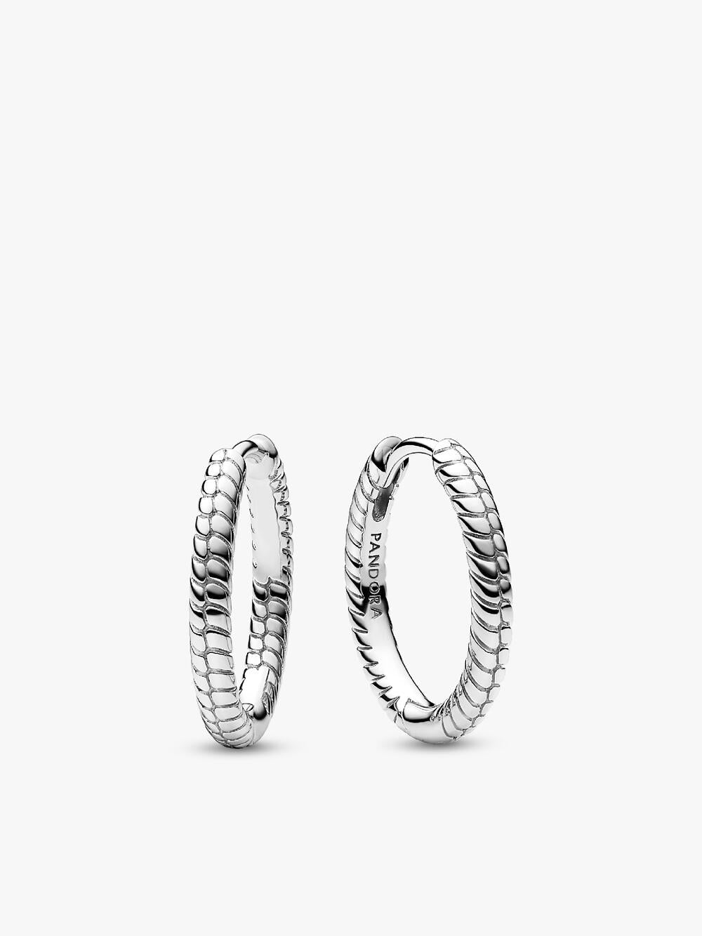 Sparkling Infinity Heart Stud Earrings