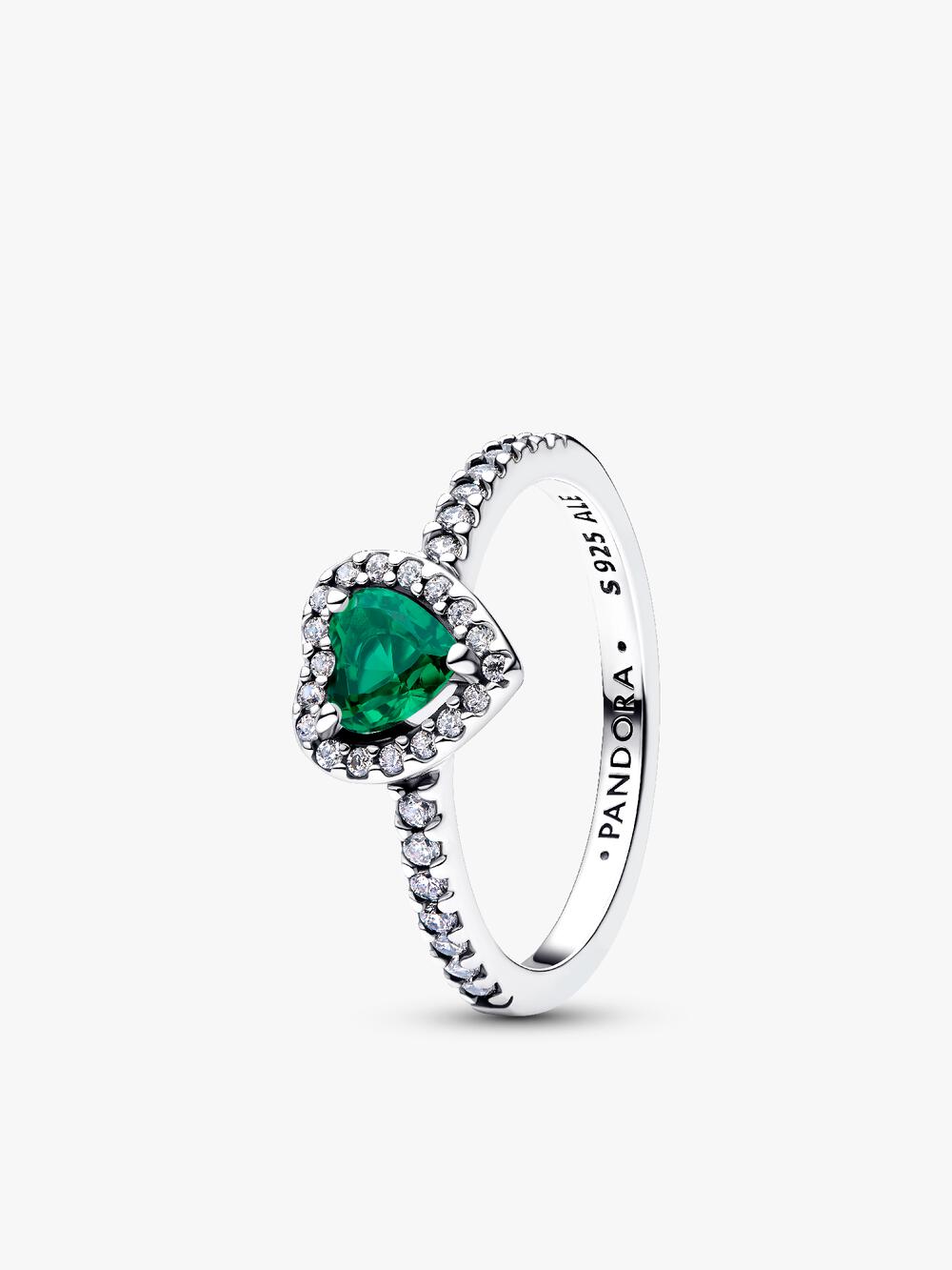 Elevated Pink Heart Ring