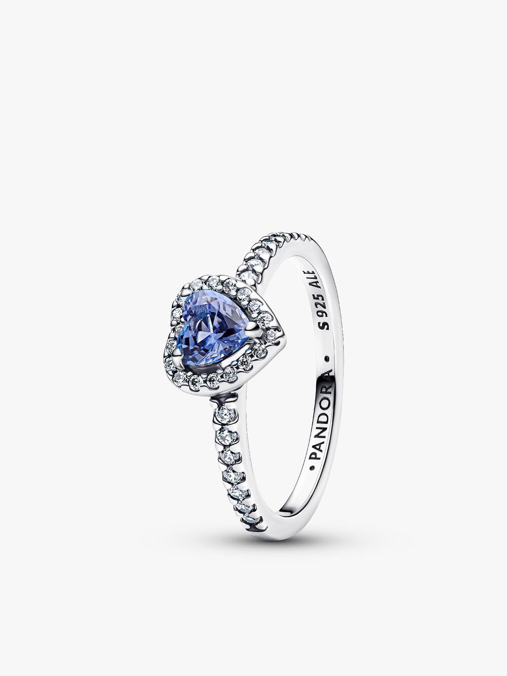 Elevated Pink Heart Ring