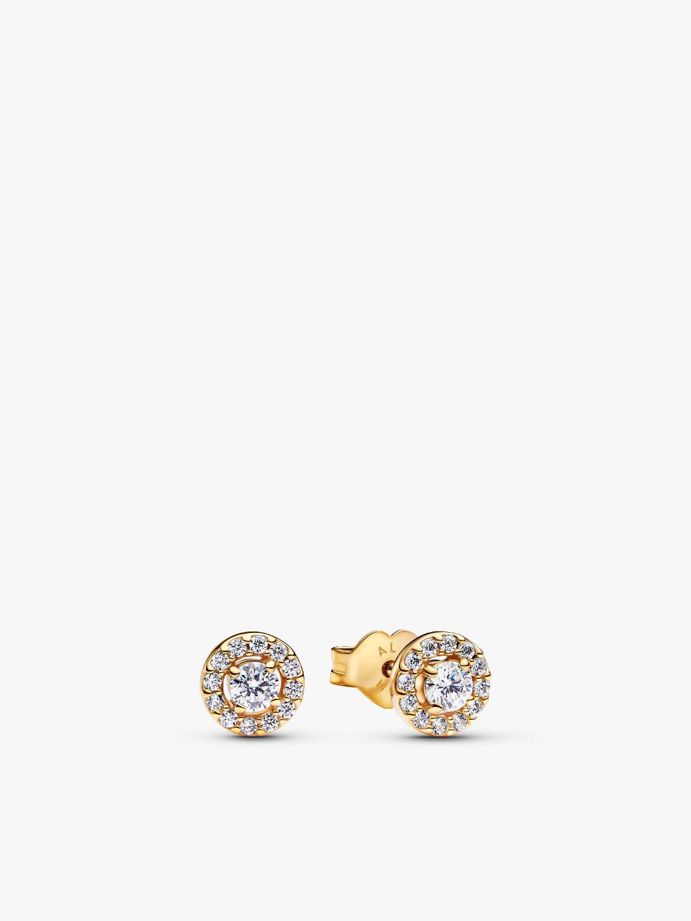 Sparkling Huggie Hoop Earrings
