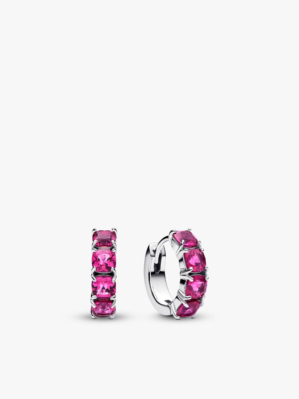 Red Heart Stud Earrings