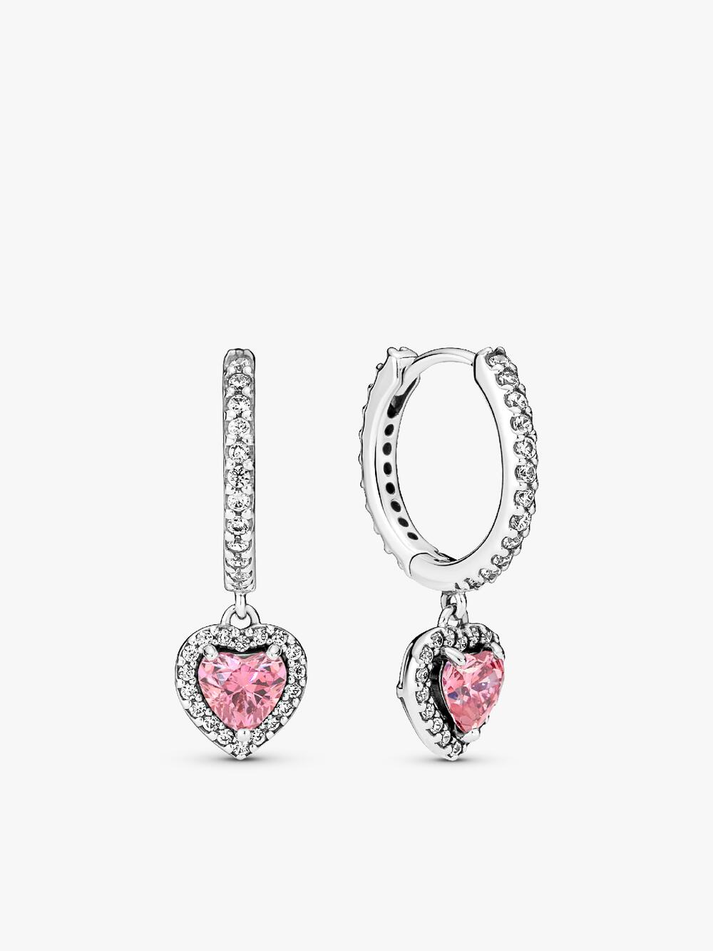 Square Halo Stud Earrings
